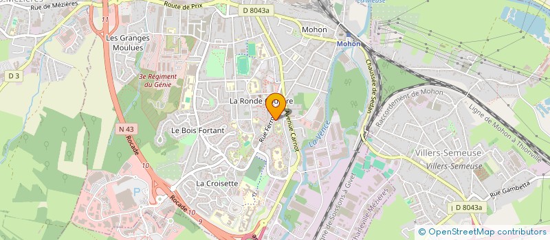 localisation de l'entreprise MONSIEUR NABIULLAH MOMAND  CHARLEVILLE-MEZIERES