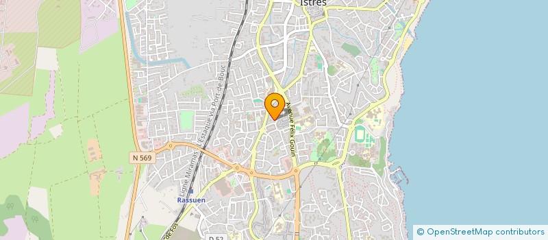 localisation de l'entreprise MONSIEUR NABIULLAH WAZIRI  ISTRES