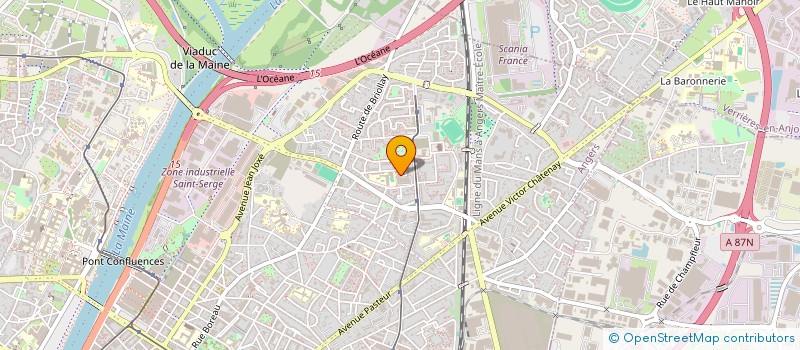 localisation de l'entreprise MONSIEUR NABY DIABY à ANGERS