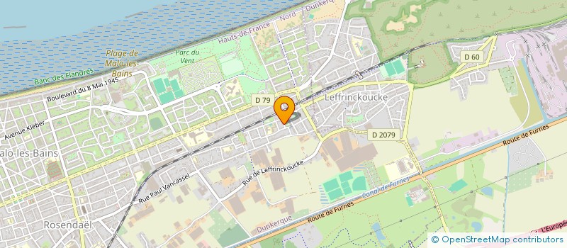 localisation de l'entreprise MONSIEUR NABY DRAME à DUNKERQUE