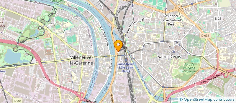 localisation de l'entreprise MONSIEUR NABYL BOURHALLA  L'ILE-SAINT-DENIS