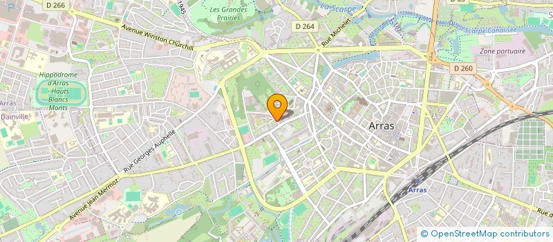 localisation de l'entreprise MONSIEUR NACEF ABIDI NACEF à ARRAS