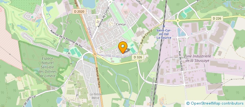 localisation de l'entreprise MONSIEUR NACER AACHBOUN à ORLEANS