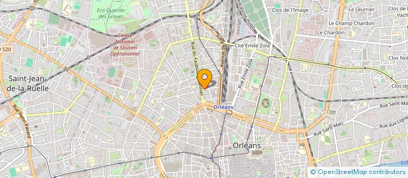 localisation de l'entreprise MONSIEUR NACER AIT ZERROUK à ORLEANS