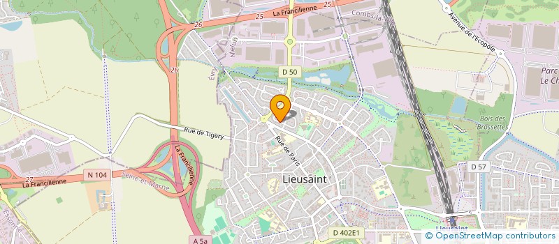 localisation de l'entreprise MONSIEUR NACER ALILICHE  LIEUSAINT