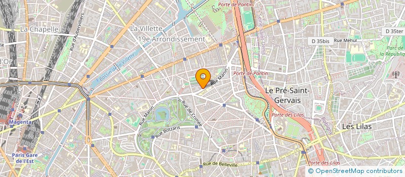 localisation de l'entreprise MONSIEUR NACER ARAB  PARIS