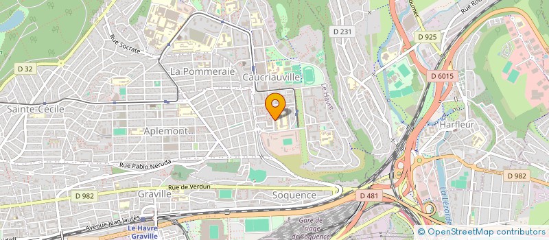 localisation de l'entreprise MONSIEUR NACER ARIB à LE HAVRE