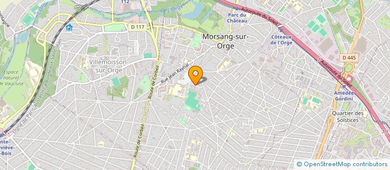 localisation de l'entreprise MONSIEUR NACER AZZOUG à MORSANG-SUR-ORGE