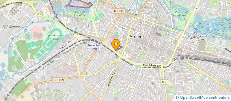 localisation de l'entreprise MONSIEUR NACER BELHADI  AMIENS