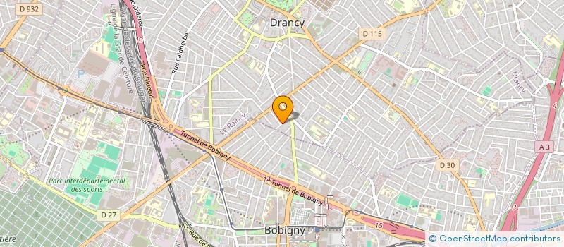 localisation de l'entreprise MONSIEUR NACER BEN BOUDAOUD à DRANCY