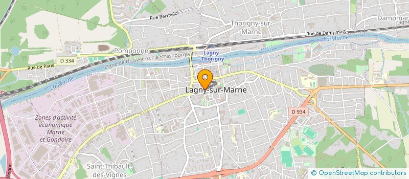 localisation de l'entreprise MONSIEUR NACER BENSOLTANE  LAGNY-SUR-MARNE