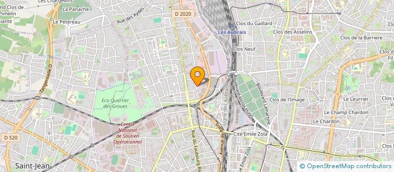 localisation de l'entreprise MONSIEUR NACER BOUZIDI à ORLEANS