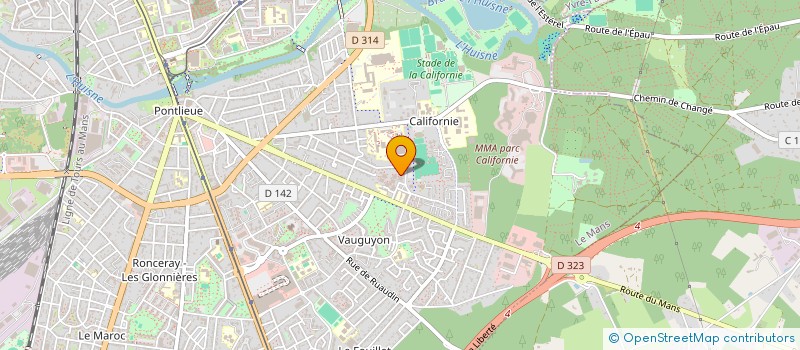 localisation de l'entreprise MONSIEUR NACER BRAHIMI  LE MANS