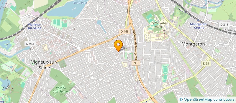 localisation de l'entreprise MONSIEUR NACER CHABANE à VIGNEUX-SUR-SEINE