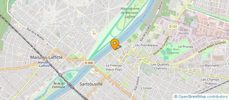 localisation de l'entreprise MONSIEUR NACER CHENNOUF à SARTROUVILLE