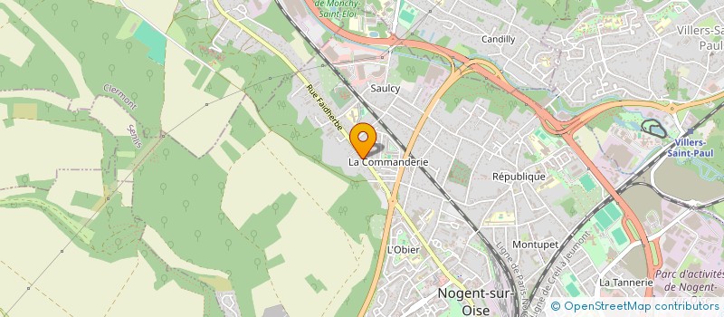 localisation de l'entreprise MONSIEUR NACER CHETIOUI  NOGENT-SUR-OISE