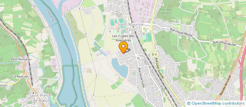 localisation de l'entreprise MONSIEUR NACER EL HETTAK  SAINT-MAURICE-L'EXIL