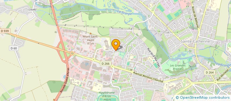 localisation de l'entreprise MONSIEUR NACER FLISSI à ARRAS