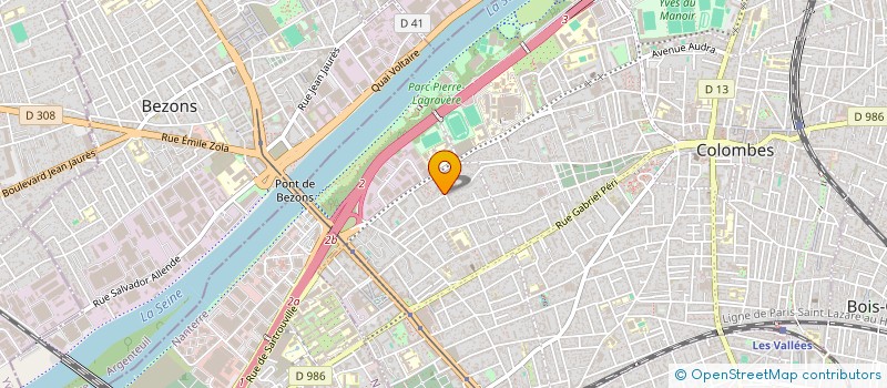 localisation de l'entreprise MONSIEUR NACER HADID à COLOMBES