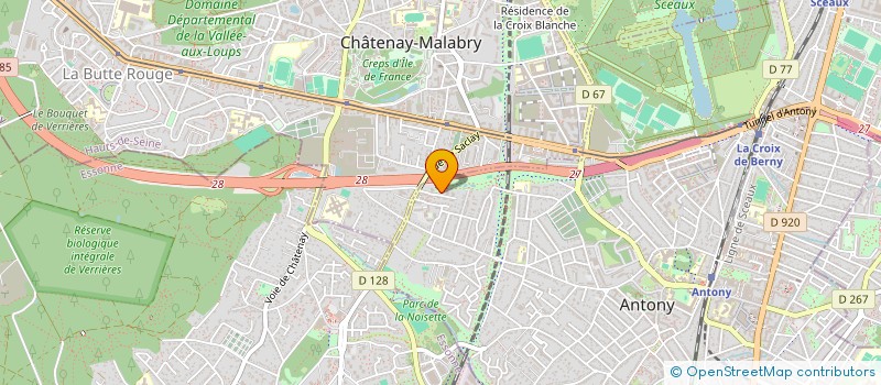 localisation de l'entreprise MONSIEUR NACER HADJLOUM à ANTONY