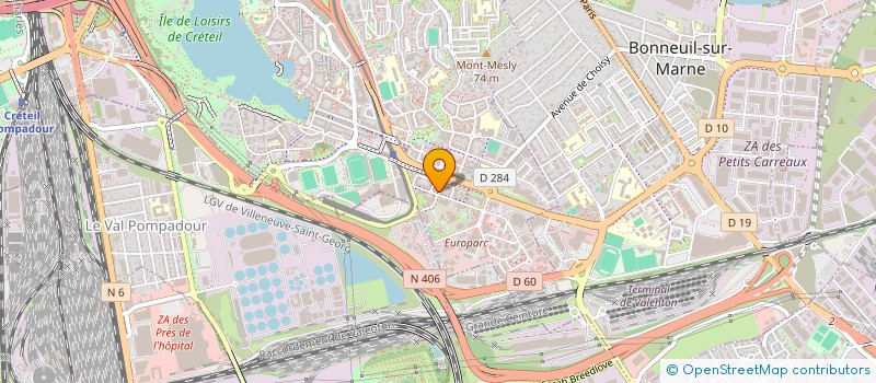 localisation de l'entreprise MONSIEUR NACER HAMMACHE  CRETEIL