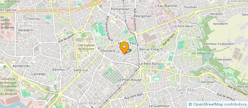 localisation de l'entreprise MONSIEUR NACER HAMMOUMI à BREST
