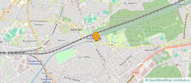 localisation de l'entreprise MONSIEUR NACER HATEM à SEVRAN