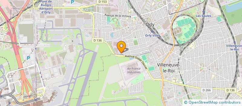 localisation de l'entreprise MONSIEUR NACER IDDIR  ORLY