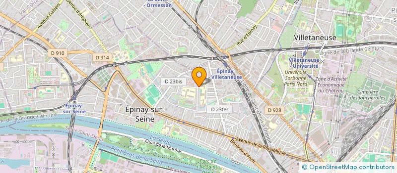 localisation de l'entreprise MONSIEUR NACER KADIRI-HASSANI à EPINAY-SUR-SEINE