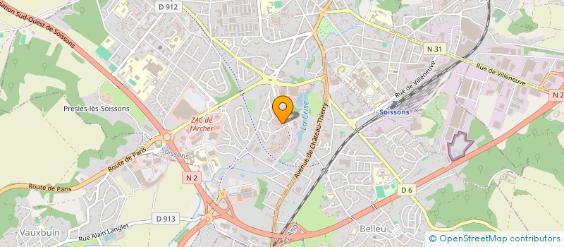 localisation de l'entreprise MONSIEUR NACER KHAMEL à SOISSONS