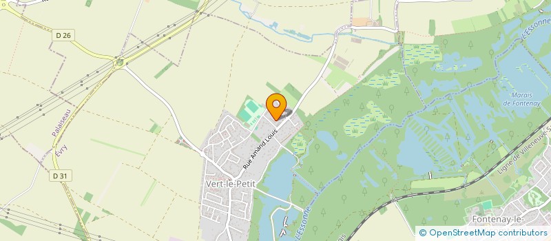 localisation de l'entreprise MONSIEUR NACER LANOUAR  VERT-LE-PETIT