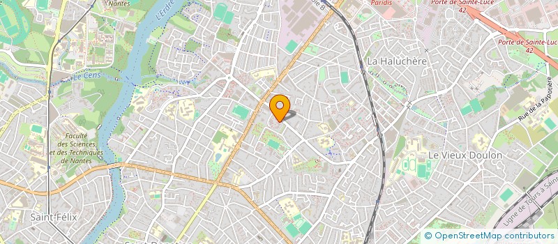 localisation de l'entreprise MONSIEUR NACER LOUCIF à NANTES