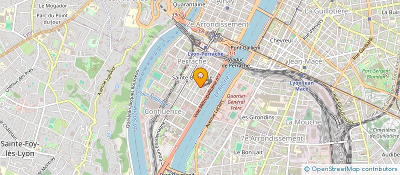 localisation de l'entreprise MONSIEUR NACER M CHIRI  LYON