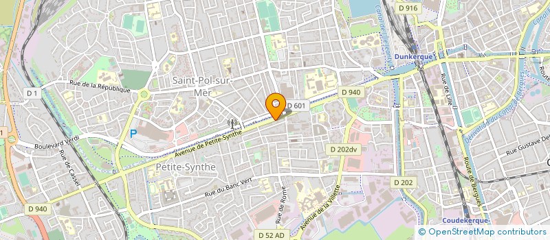 localisation de l'entreprise MONSIEUR NACER MANSOURI à DUNKERQUE