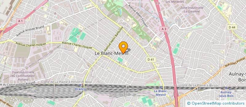 localisation de l'entreprise MONSIEUR NACER MAZRI à LE BLANC-MESNIL