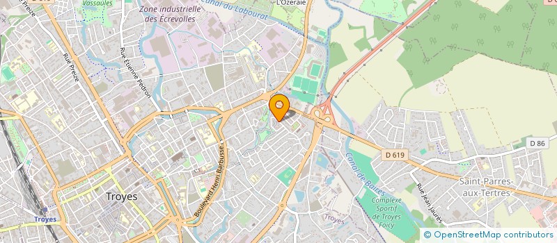 localisation de l'entreprise MONSIEUR NACER MIMOUNE  TROYES