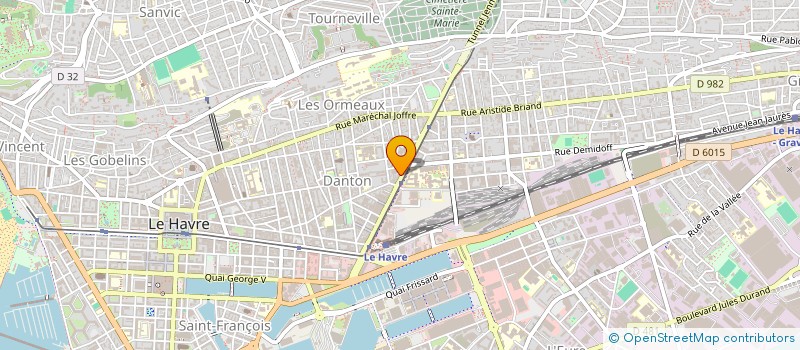 localisation de l'entreprise MONSIEUR NACER NAMOUNE à LE HAVRE