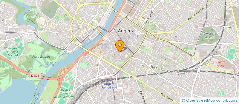 localisation de l'entreprise MONSIEUR NACER ROUGE à ANGERS