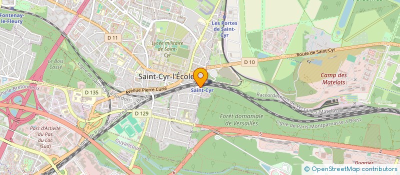 localisation de l'entreprise MONSIEUR NACER SEDDAR à SAINT-CYR-L'ECOLE