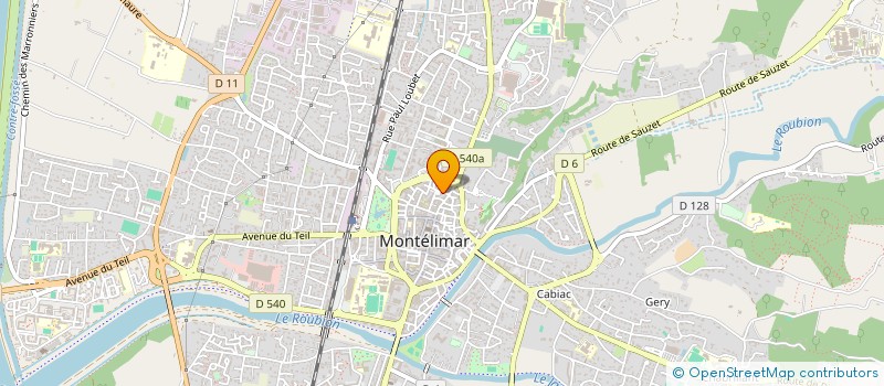 localisation de l'entreprise MONSIEUR NACERDINE ILGHET à MONTELIMAR