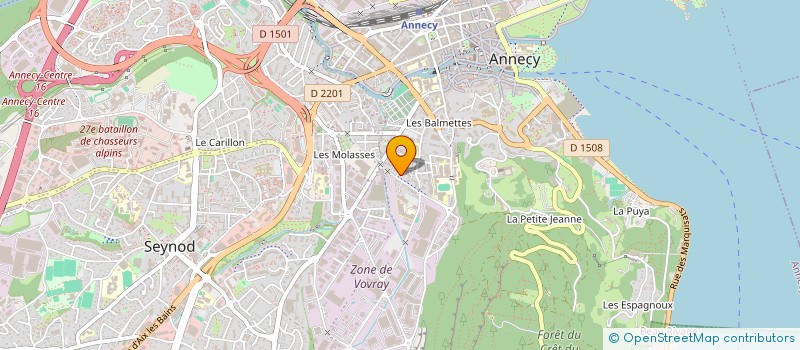 localisation de l'entreprise MONSIEUR NACEREDDINE AGDOUCHE  ANNECY