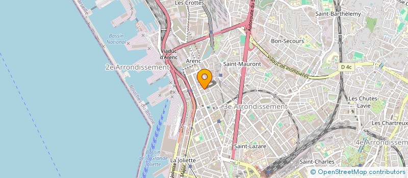 localisation de l'entreprise MONSIEUR NACEREDDINE BENZADI  MARSEILLE