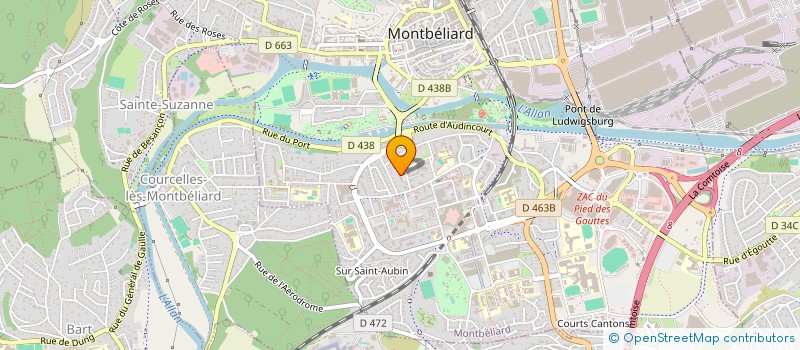 localisation de l'entreprise MONSIEUR NACEREDDINE BOUAZA  MONTBELIARD