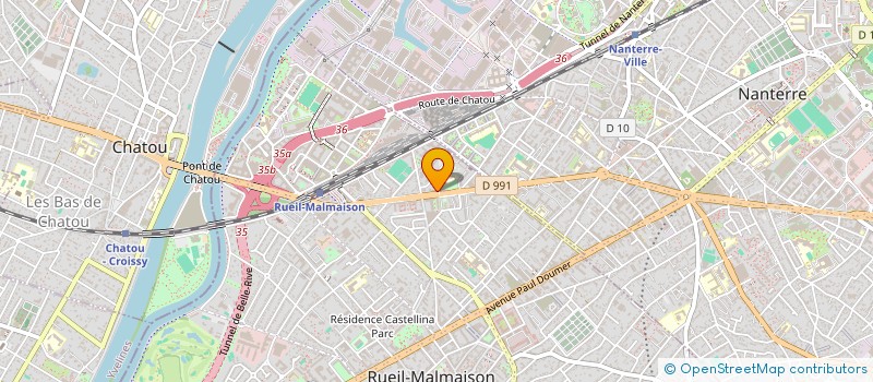 localisation de l'entreprise MONSIEUR NACEREDINE NEHAND à RUEIL-MALMAISON