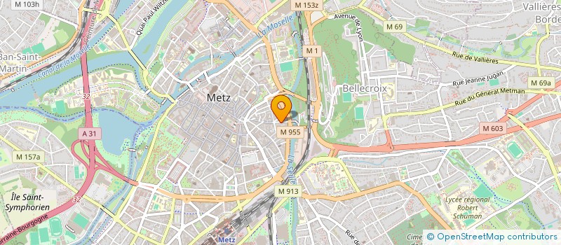 localisation de l'entreprise MONSIEUR NACERREDINE BEDOUD  METZ