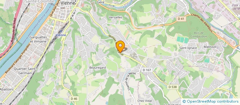 localisation de l'entreprise MONSIEUR NACEUR BEHIH à VIENNE