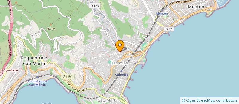 localisation de l'entreprise MONSIEUR NACEUR BEJAOUI à ROQUEBRUNE-CAP-MARTIN