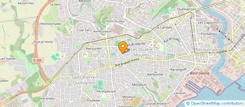 localisation de l'entreprise MONSIEUR NACEUR BEN SALAH à BREST