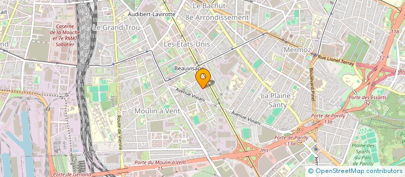 localisation de l'entreprise MONSIEUR NACEUR BOUDHIBA  LYON