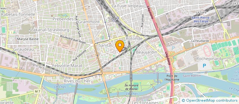 localisation de l'entreprise MONSIEUR NACEUR DHIFALLAH  TOURS